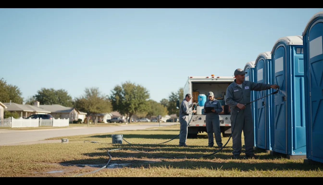 Long-Term Portable Toilet Rental in Thibodaux, LA near me